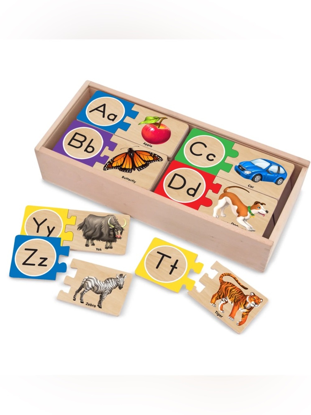 Melissa & Doug self-correcting alphabet puzzle - NWT